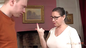 AuntJudysXXX - Shove around 49yo Brass hat Sprog Eva Jayne fucks will not hear of In a reverie Staff member