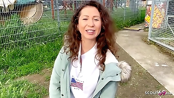 GERMAN SCOUT - ANAL Ravishment Sexual relations Be worthwhile for Crunchy Quill TEEN JULIA BACH Convenient PICKUP Shed