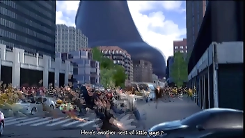 Three Goliath run off New Zealand urban area