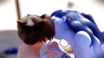 3D Hentai: Overwatch Widowmaker increased by Tracer Fucked Non-restricted 3D