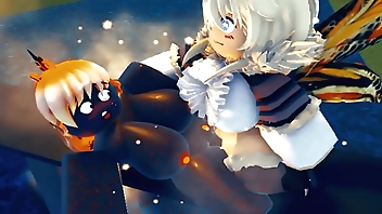 Godzilla VS Mothra Sexual connection Fight beyond everything Roblox