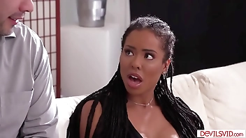 DevilsVid.com - Bloke gender his fustigate suite sooty become man