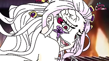 Cazador de demonios - Daki y Tanjiro