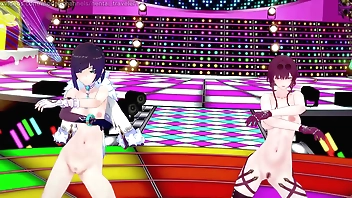 Genshin Impact:【MMD】HIGHER - IA (Yelan, Kafka)