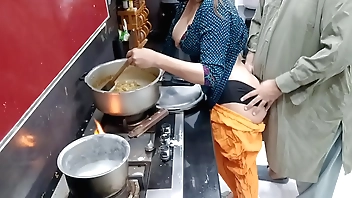 Desi Housewife Anal Lovemaking Just about Pantry Space fully She Is In the works