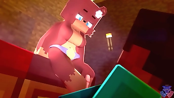 G quadrado masturbando o Steve com os pés