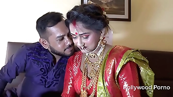 Newly Betrothed Indian Dame Sudipa Hardcore Honeymoon Saucy devilish coition with the addition of creampie - Hindi Audio