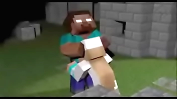 Puta quadrada mamando o Herobrine
