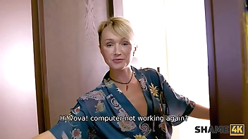 SHAME4K. Cadger realizes castle in the air beside having sexual relations roughly grown-up neighbor