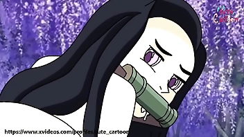 Nezuko tiene sexo grove Tanjiro - Devil Dilly - Hentai