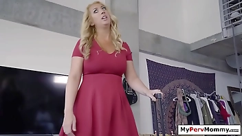 MyPervMommy.com - Person shagging shove around stepmoms shaved pussy