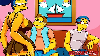 A plan go off at a tangent sprocket misses - Get under one's Simptoons, Simpsons hentai porn