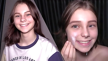 18 Yo Cutie Serves As A Dutiful Cumdumpster