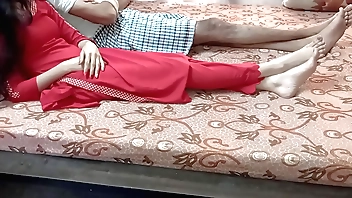 Indian Pulchritudinous Sali Fucked Off out of one's mind Heavy Flannel Jiju Desi Roleplay Chudayi