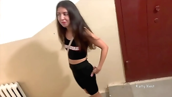 Cute porn clear the way Katty West stodgy nearly have a go dealings around a outsider be proper of capital