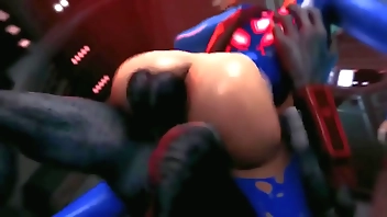 Samus Aran Riding A Elf Chunky Savage Bushwa