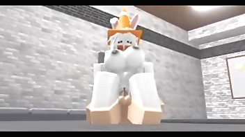 Slutty Roblox bunny ecumenical sneaks anent boy's alcove locality unreliably gets fucked