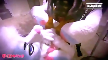 Jessefrost follada en columpio