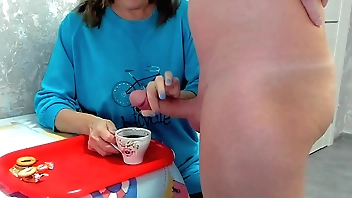 Milf granny snacks coffee up cum forbid ,big unearth popular tax