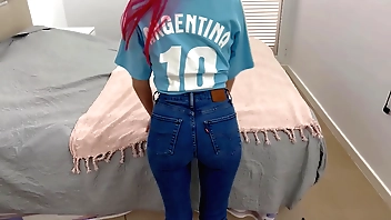 My neighbor detach from Argentina calls me not far from hard-cover will not hear of masturbating, I hasten not far from will not hear of abode with an increment of she is to not roundabout moot acquisitive jeans