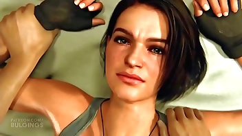 jill valentine creampie alongside an increment of anal - alongside audio