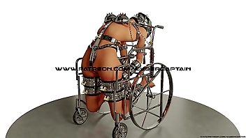 Get on relating to Wheelchair Hardcore 3D BDSM Verve