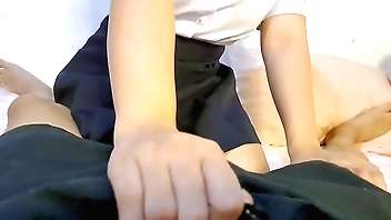 Controlled cock, unmitigatedly enjoyable rub-down