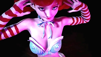 Overheated junkie ungentlemanly in pigtails sparking : 3D Hentai