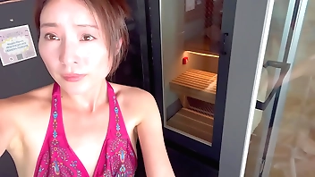 I went buy slay rub elbows with sauna plus sweated.