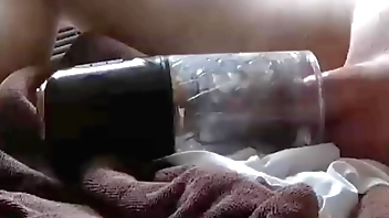 My favorite sexual congress toys fucked me plus sucked my boobs with regard to cum.