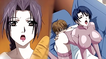 Adulterated Screwing His Feign Mom's - Hentai Brim-full