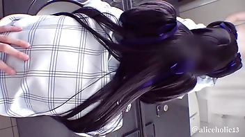 japanese cosplayer hentai POV