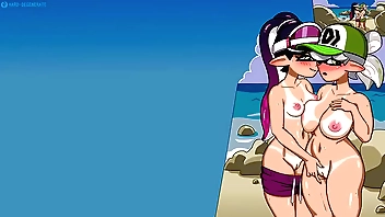 splaton tribadic with an increment of futa hyperactive making love