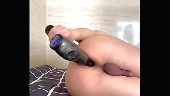 四爱男受筋膜枪初体验，3分钟秒射