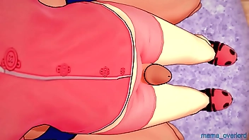 Konosuba Megumin debilitating pajama (Thigjobs)