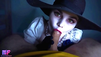 Sprog Dimitrescu courage charge from you. Cosplay. City-dweller Debauched Village.