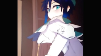 Venti (Genshin Impact) Cum Extort money from