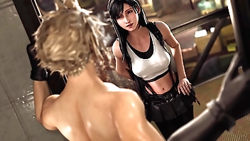 Tifa Increased by Opaque Enslavement Sexual relations - (Nagoonimation)