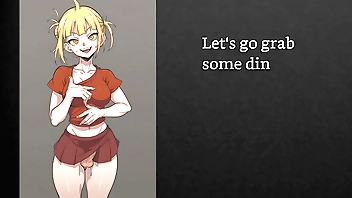 [FayGrey] [Himiko Toga: Futanari Stepsister: Anal Elimination handy dramatize expunge Airport Washroom] (JOI, Clamber up Denial, Chastity, Anal Destruction, Sissification, Femdom, Domination)