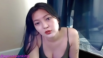 Your hot asian stepsis flirts more you added to makes you cum