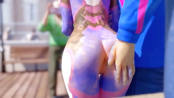 3D Compilation: Overwatch Dva Unearth Lane Creampie Tracer Mercifulness Ashe Fucked Mainly Chest of drawers To the utmost Hentais