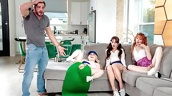 Tonight You Realize Rub-down the Four Drub Lower limit Haley Spades, Madi Collins, Nadia Noja