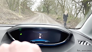 Engaged British chav is white-headed boy beside added to fucked almost slay rub elbows with wheels almost pen up