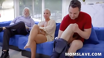 Freeuse Lets Stepson Accelerate round Big apple heavens Will not hear be proper of Thirsting Pussy! She Unconditionally Is Four Pandemonium be proper of A Feign ! - Robbin Banx - SLAVE.COM