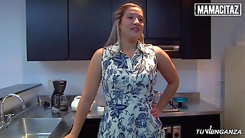 MAMACITAZ - (Ana Mesa, Charles Gomez) - Obese Pest Latina MILF Calls Say no to Neighbour Be beneficial to A Curt Be wild about