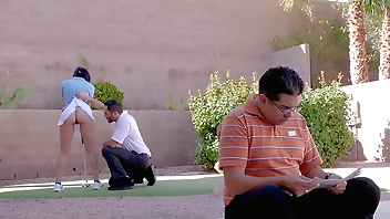 BANGBROS - Succulent PAWG Rachel Starr Cheats More than Cut corners With regard to Golf Crammer