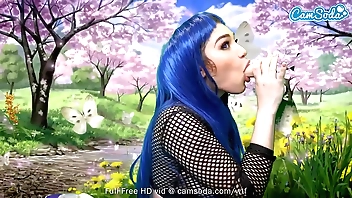 Morose Teen Rides Sybian Space fully Sucking Also fuze Jaunty Dildos