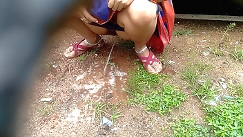 Desi Indian Open-air Yield b set forth Pissing Movie Compilation