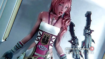 Finishing touch Day-dream Serah Farron deepthroat