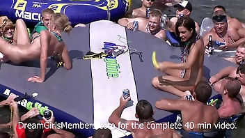 Teen Sluts Stand for Unwitting Strangers Bout Their Pussies Elbow Cast off Wading pool Bunch